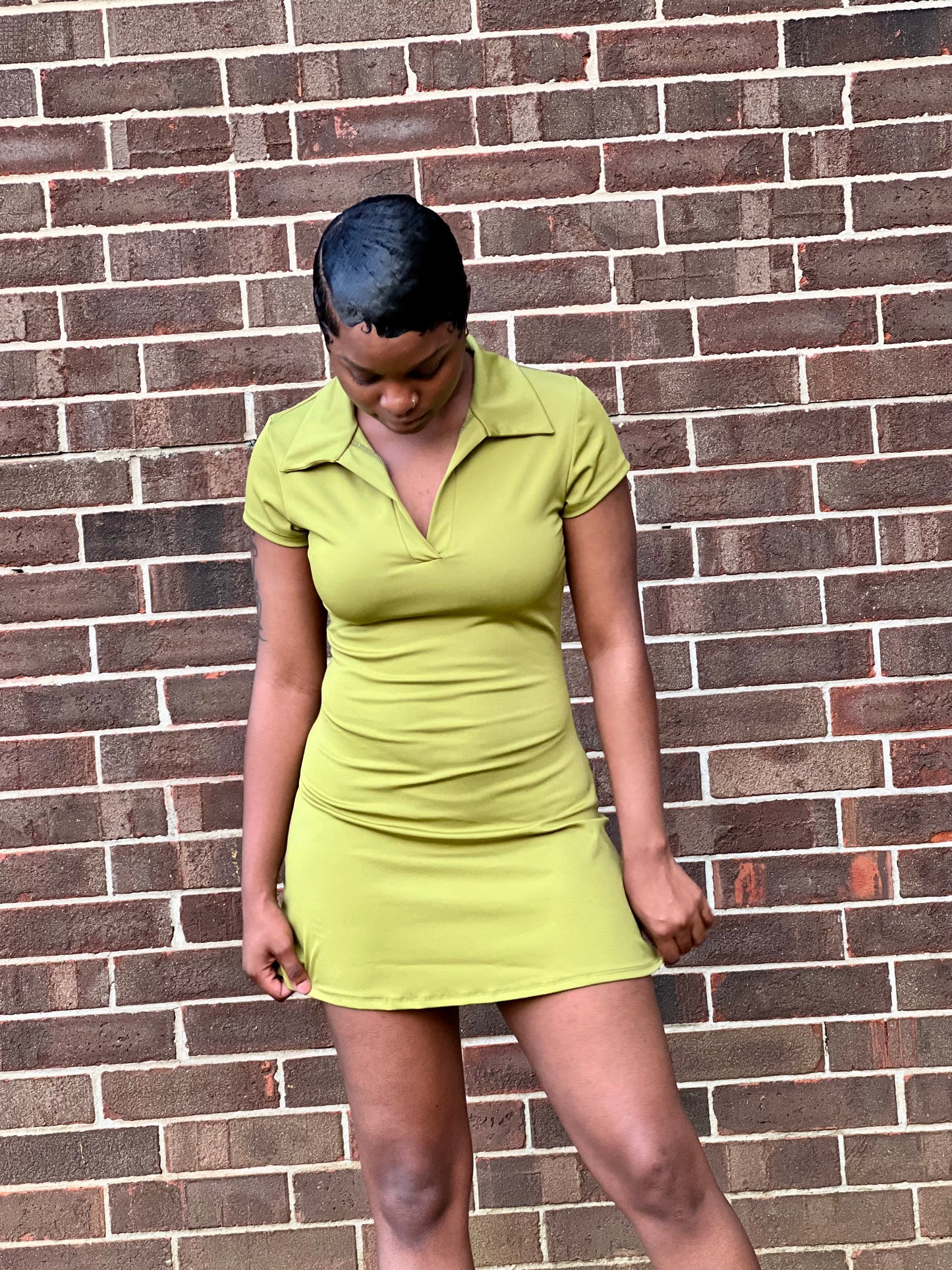 Collar Tennis Dress