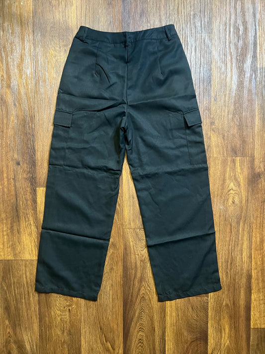 Black cargo pants