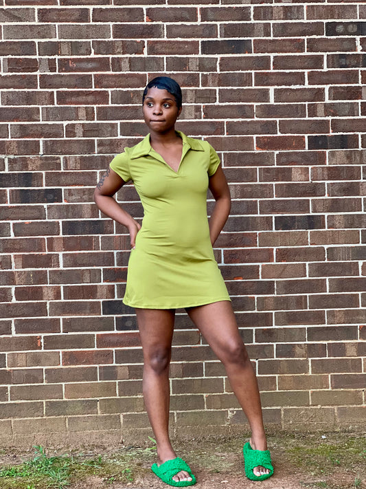 Collar Tennis Dress